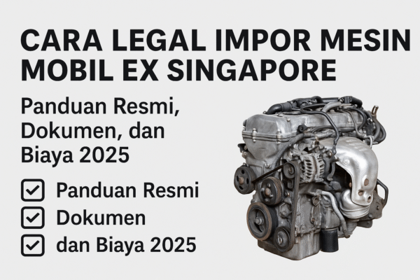 Cara Legal Impor Mesin Mobil Ex Singapore